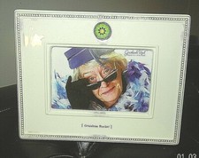 GRANDMA Ceramic Photo Picture Frame GRANDMA ROCKS Christmas Gift