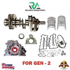LAND ROVER RANGE ROVER JAGUAR XF XE 3.0 DIESEL 306DT CRANKSHAFT WITH REBUILDKIT