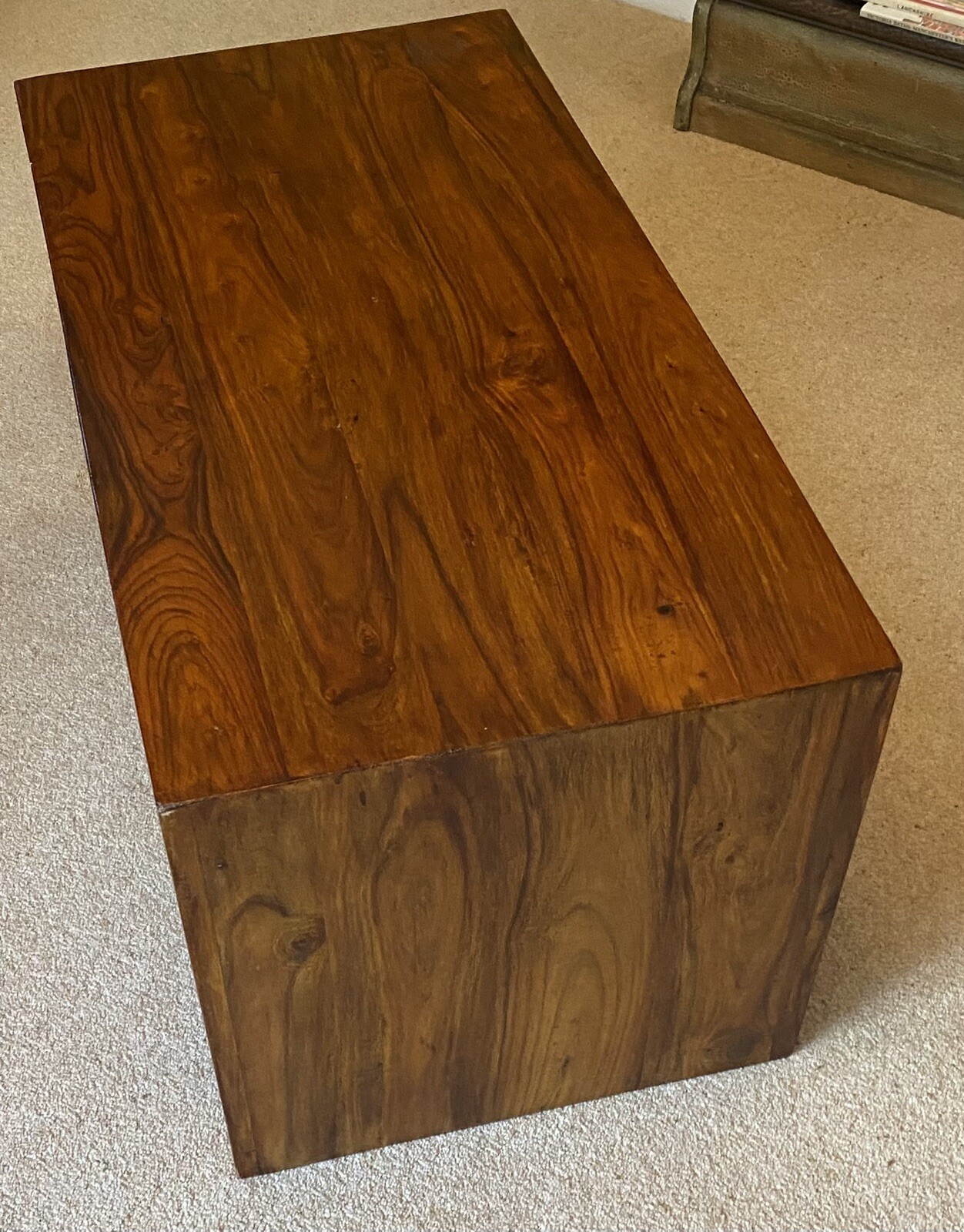 Mahogany Tv Stand / Unit Solid Wood Immaculate was very Expensive when