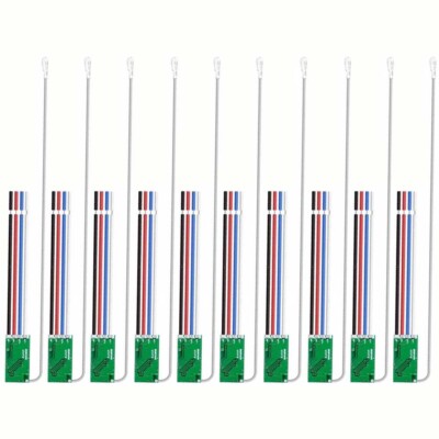10PCS RF 433Mhz Relay Receiver Wireless Remote Control Light Switch Micro Module