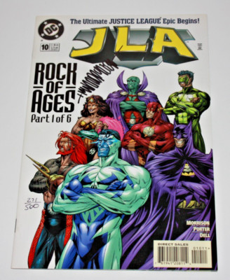 JLA #10 (1997)   Signed by Howard Porter, Dynamic Forces COA