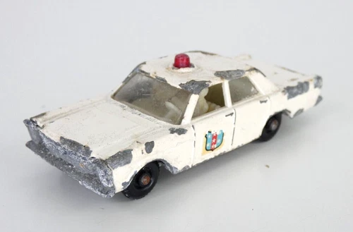 Matchbox Lesney Ford Galaxie Police Vehicle Toy Car Vintage Collectable No 55 59
