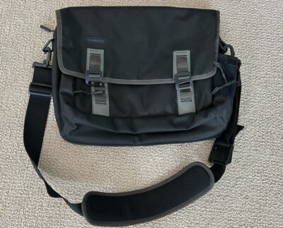 Timbuk2 Messenger Bag Laptop Black Padded Shoulder Strap
