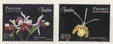 PANAMA - 2000 - Orchids - Set of 2 different stamps - MNH
