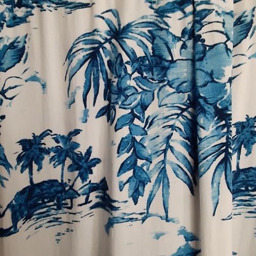 Camisa hawaiana Junction West talla XXL azul y blanca isla - Imagen 8 de 8