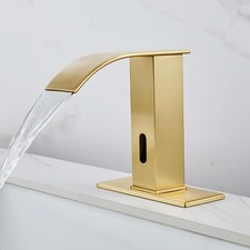 Touchless Bathroom Faucet Touchless Bathroom Vanity Sink Faucet w/ Control Box