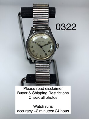 Vintage GLYCINE Bienne Geneve Swiss Manual Winding