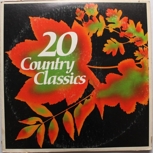 20 COUNTRY CLASSICS DOUBLE LP 12" VINYL RECORD VARIOUS *QUICK SHIP*