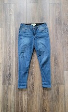 Democracy "Ab" Technology Women's Size 8 Jeans 6 Pocket Blue Stretch
