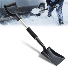 Garden Shovel with Big Grip 31" Handle Metal Square Shovel Spade for Dig trim S