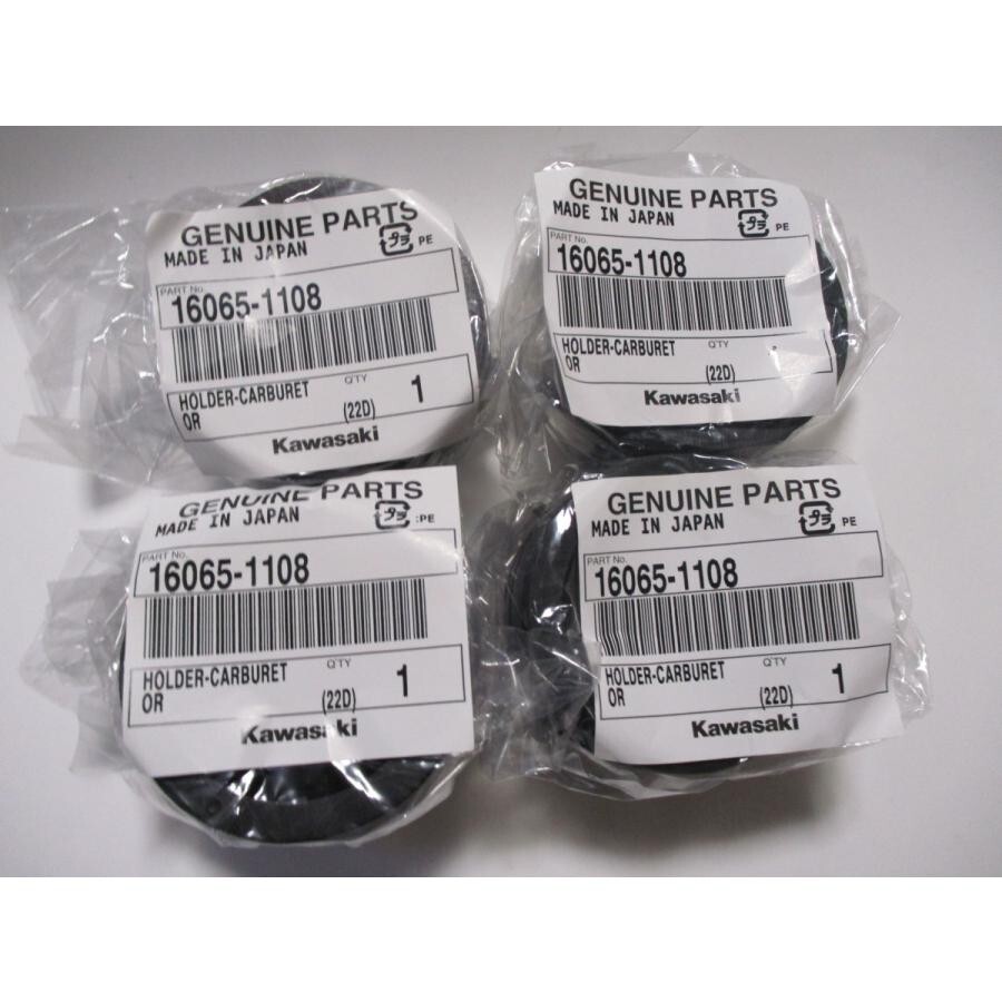 AHOページ 3Kawasaki Ninja900 ZX900 Carburetor Holder 16065-1108 x 4 NEW