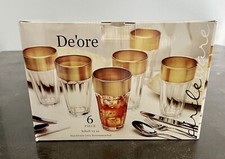 Set Circleware da 8 bicchieri da bevanda goffrati in Italia