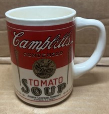 Campbell's Tomato Soup Coffee Mug Cup Made In USA Vtg Collectible Advertising