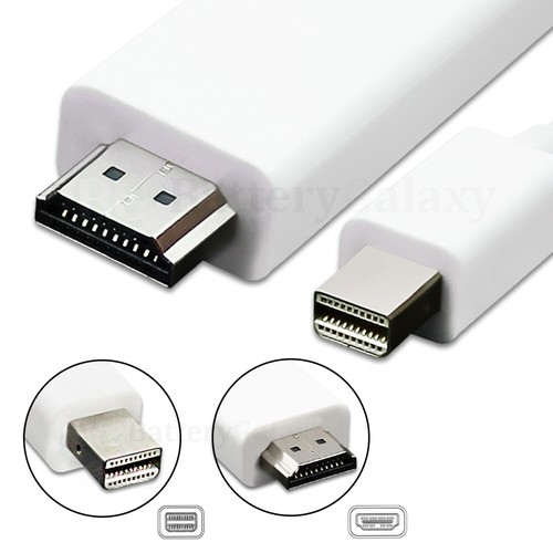 1-100 Lot 3ft Mini Display Port DP To HDMI Adapter Cable Cord For Mac Macbook - Picture 55 of 65