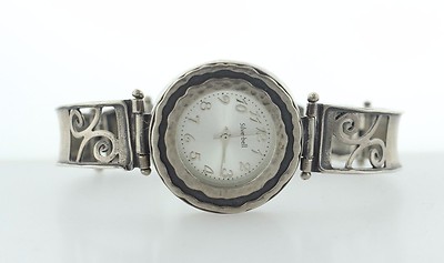 Signed SilverBell TF 925 Sterling Silver Filigree Link 