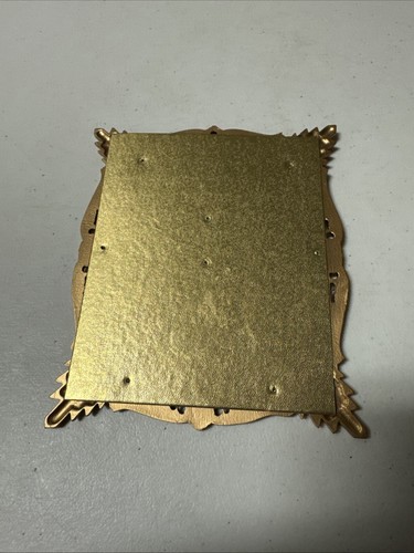 Vintage Knights of Columbus Crucifix Memorial Plaque Mother of Pearl Inlay Wall - Picture 7 of 7