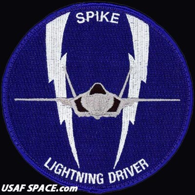 USAF 62nd FIGHTER SQ -SPIKE- F-35 LIGHTNING DRIVER -Luke AFB, AZ