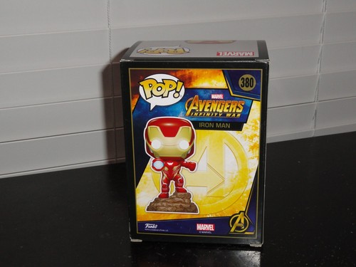 ¡FUNKO POP! ¡MARVEL AVENGERS #380 IRON MAN SE ILUMINA! WALGREENS (CAJA NO COMO NUEVA) - Imagen 5 de 12