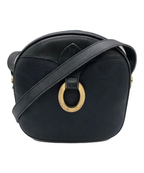 Sac bandoulière trotteur Christian Dior bleu marine