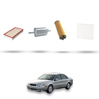 Hoffcar Set Service - 4 Filter FüR Volvo S80 2.4 147Kw Von 2000 Al 2006