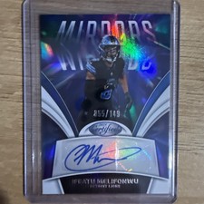 2025 Certified Football Ifeatu Melifonwu numbered auto 055/149
