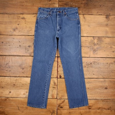 Vintage Wrangler Jeans 32x32 90er blau 934den Straight Stonewash Western Denim