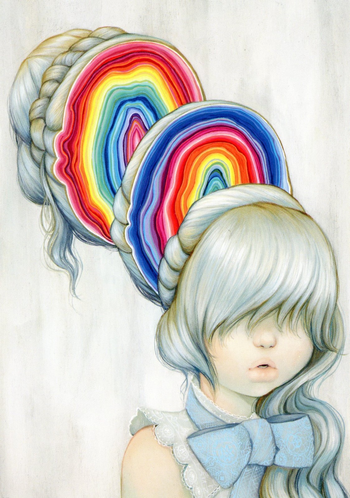 The Girl Who Knew Too Much by Camilla d'Errico, Pop Manga, 2025 --New POSTCARD