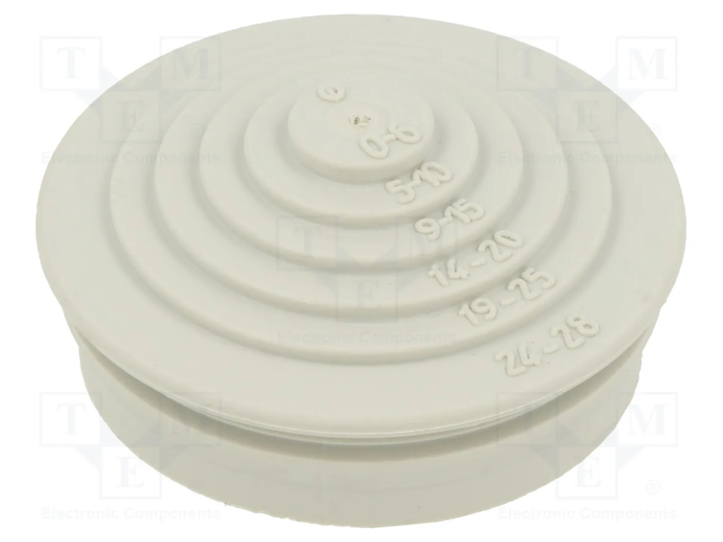 5 pcs OBO BETTERMANN EDS-M32-LGR Grommet