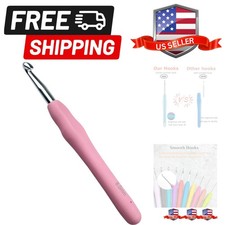 Size L/118mm Crochet Hook,Extra Long Crochet Hooks for Arthritic Hands,Ergono...