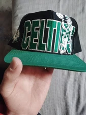 Vintage Logo 7 biglogo Celtics Snapback**RARE H.t.f.**
