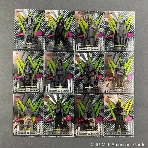 2025 WWE Topps Finest Base Common Uncommon Rare * COMPLETE YOUR SET * Ships Free