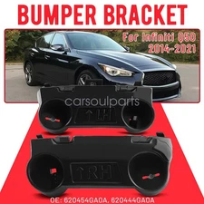 front Bumper Bracket Support driver & passenger side fit Infiniti Q50 2014-2021