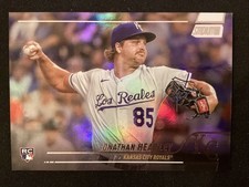 2022 Stadium Club Rainbow Foilboard Jonathan Heasley-Kansas City Royals RC 7/25