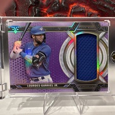 Topps 2021 Triple Threads Jumbo Relic Lourdes Gurriel Jr. Blue Jays SJR-LGR