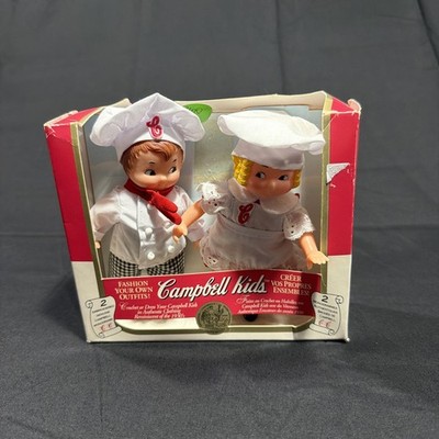 VINTAGE CAMPBELL SOUP KIDS 1995 DOLLS 5''