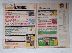 1989 NES Tetris & Dragon Warrior Official Nintendo Power Strategy Guide Books