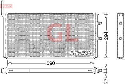 Wasserkühler Motorkühlung FÜR BMW 6/6 GC F06/F12/F13 2011-2019 17117601832 Neu