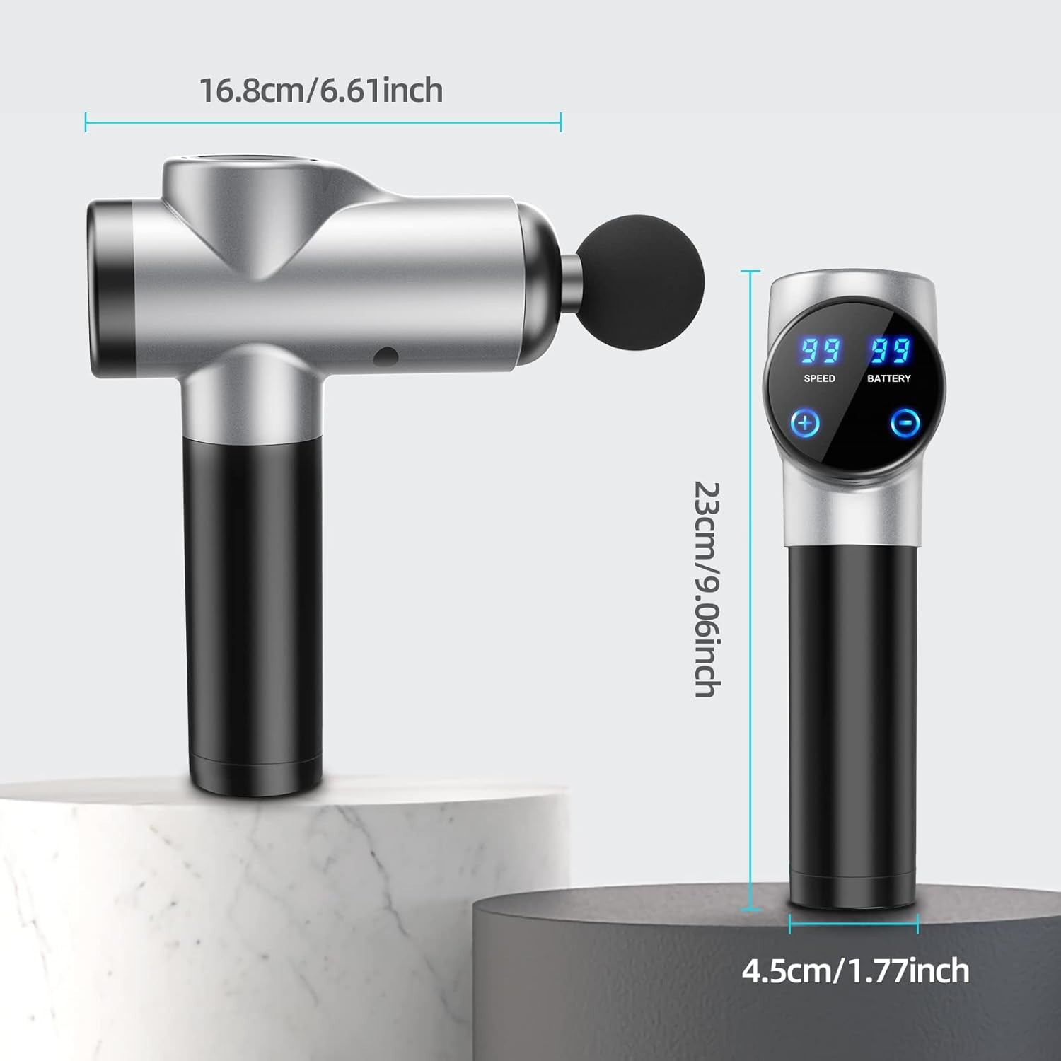 Massage Gun Professionale 99 Livelli - Recupero Muscolare Top - 4