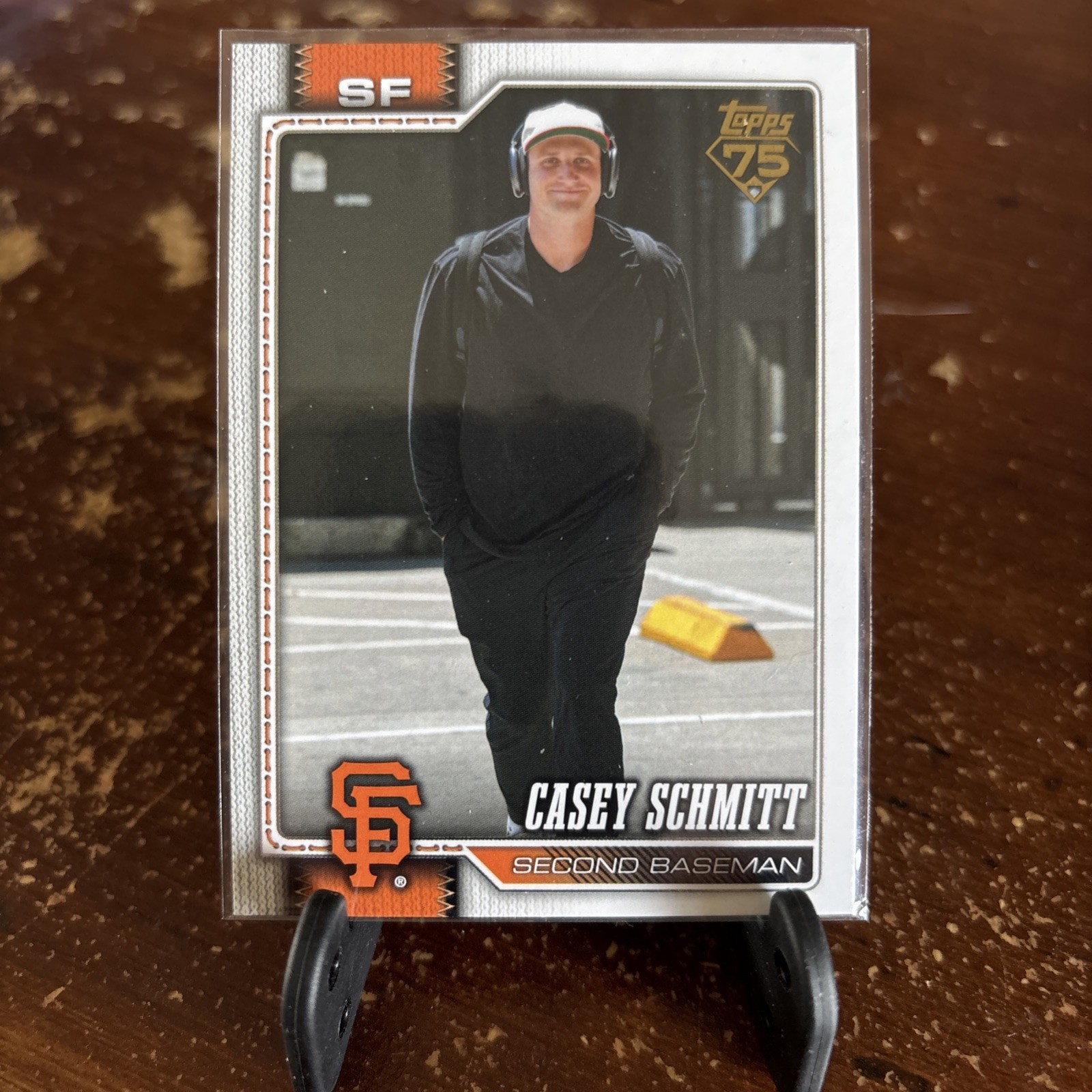 2026 Topps Series 1 - Casey Schmitt #57 Golden Mirror Image Variations