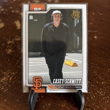 2026 Topps Series 1 - Casey Schmitt #57 Golden Mirror Image Variations