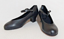 CAPEZIO Jr. - Footlight 550x - Character Shoe Black - Size 2 M US Kid - Pageant