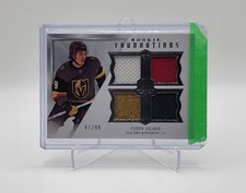 2019-20 The Cup Rookie Foundations Quad Jersey Cody Glass /99 