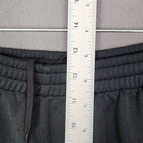 NIKE AIR JORDAN Basketball Shorts Boys Teen Large Black Jumping Man Athleisure - Picture 4 of 11