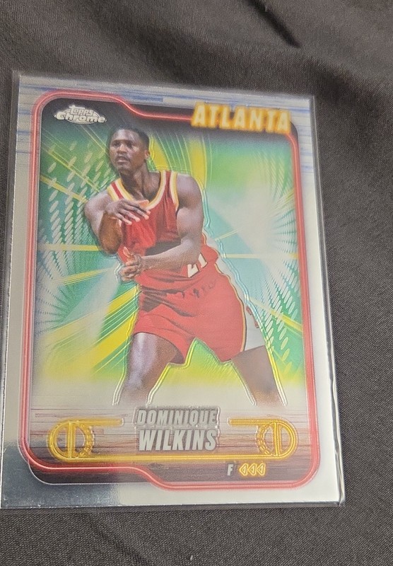 2024-25 Topps Chrome - Dominique Wilkins #39 Refractor