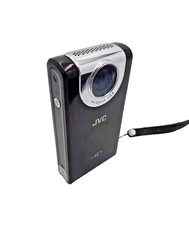 JVC GC-FM2 PICSIO HD Memory Camera Portable Pocket Video Camcorder GC-FM2BE Blac - Image 4 of 4