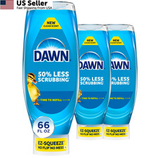 Dawn Ultra EZ-Squeeze Dish Soap, Dishwashing Liquid, 22 Fl Oz Pack of 3 