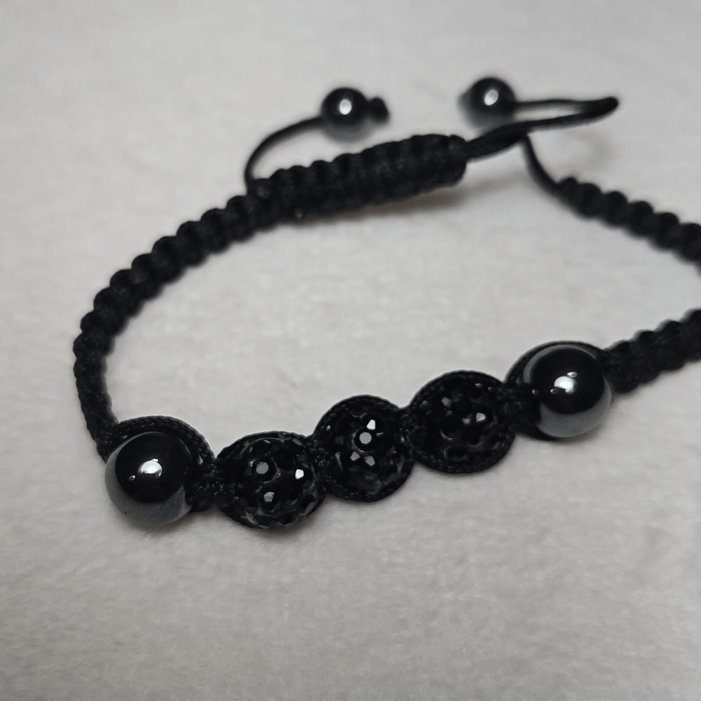 Hematite Adjustable Bracelet - image 3
