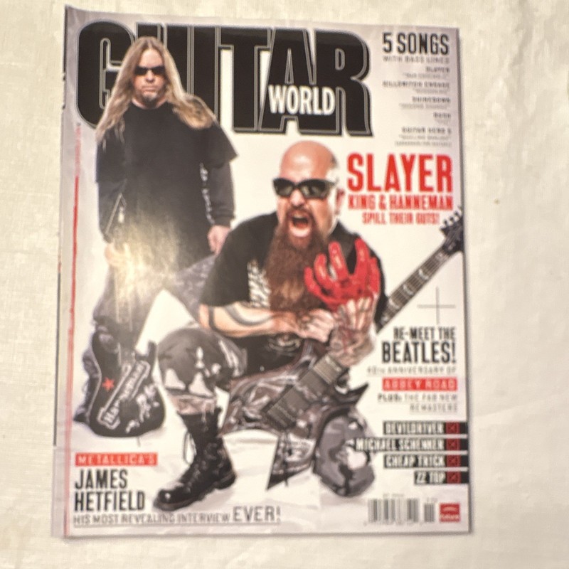 Guitar World Special Edition Jan 2006 Slayer Kerry King Jeff Hanneman Metallica