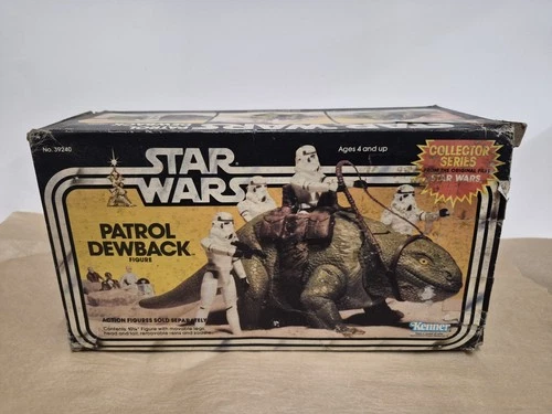 Star Wars 1983 Patrol Dewback Figure- Collector Series. Original Box