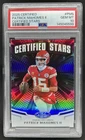 2025 Panini Certified Patrick Mahomes II Stars #CST-PMS Chiefs PSA 10